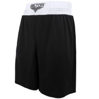 BELTOR Spodenki Bokserskie PUNCHER Czarno-Białe