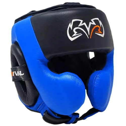 RIVAL Kask Bokserski Sparingowy RHG30 MEXICAN Czarno-Niebieski