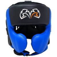 RIVAL Kask Bokserski Sparingowy RHG30 MEXICAN Czarno-Niebieski