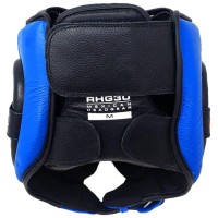 RIVAL Kask Bokserski Sparingowy RHG30 MEXICAN Czarno-Niebieski