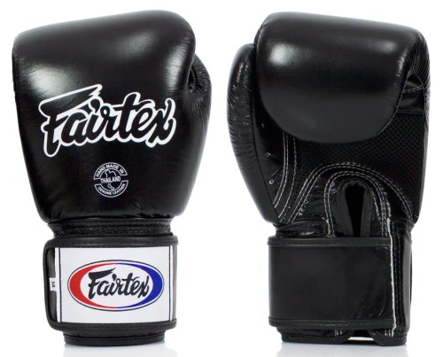 FAIRTEX Rękawice Bokserskie BGV1-B Czarne z Siateczką