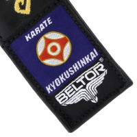 BELTOR Brelok do Kluczy / Zawieszka Skórzana Kyokushin