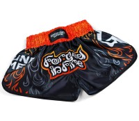 GROUND GAME Spodenki Muay Thai FLAMES
