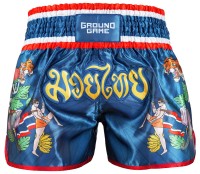 GROUND GAME Spodenki Muay Thai BANGKOK