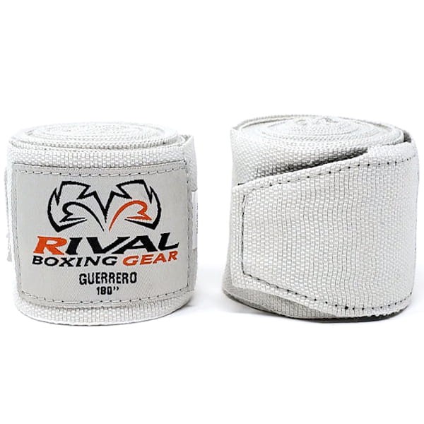 Owijki RIVAL Bandaże Bokserskie GUERRERO Jasnoszare 3,8m (lekko elastyczne)
