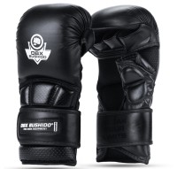 BUSHIDO Rękawice MMA / Krav Maga Sparingowe WARRIOR Czarne