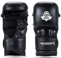 BUSHIDO Rękawice MMA / Krav Maga Sparingowe WARRIOR Czarne