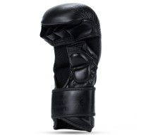 BUSHIDO Rękawice MMA / Krav Maga Sparingowe WARRIOR Czarne