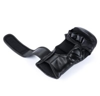 BUSHIDO Rękawice MMA / Krav Maga Sparingowe WARRIOR Czarne