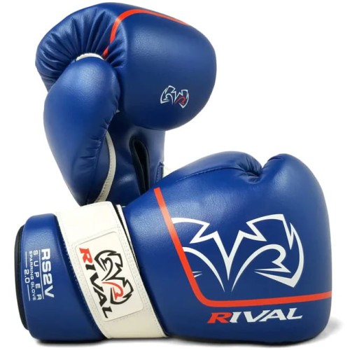 RIVAL Rękawice Bokserskie RS2V SUPER SPARRING 2.0 Niebieskie