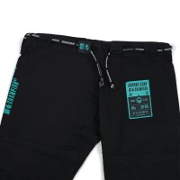 GROUND GAME Kimono do BJJ Damskie CHAMPION 3.0 MINT Czarne (400g)