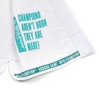 GROUND GAME Kimono do BJJ Damskie CHAMPION 3.0 MINT Białe (400g)