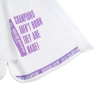GROUND GAME Kimono do BJJ Damskie CHAMPION 3.0 LAVENDER Białe (400g)