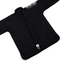 GROUND GAME Kimono do BJJ Spartan Czarne (350g)
