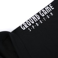 GROUND GAME Kimono do BJJ Spartan Czarne (350g)