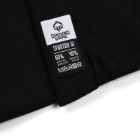 GROUND GAME Kimono do BJJ Spartan Czarne (350g)