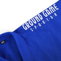 GROUND GAME Kimono do BJJ Spartan Niebieskie (350g)
