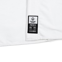 GROUND GAME Kimono do BJJ Spartan Białe (350g)