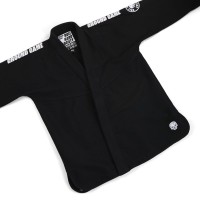 GROUND GAME Kimono do BJJ Gamer 2.0 Czarne (450g)