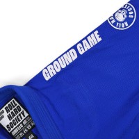 GROUND GAME Kimono do BJJ Gamer 2.0 Niebieskie (450g)