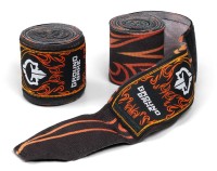 Owijki GROUND GAME Bandaże Bokserskie Flames 4m (elastyczne)