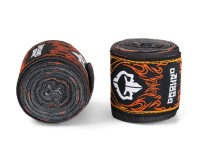 Owijki GROUND GAME Bandaże Bokserskie Flames 4m (elastyczne)