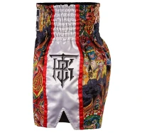 TOP KING Spodenki Muay Thai TKTBS-205-WH