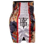 TOP KING Spodenki Muay Thai TKTBS-205-WH