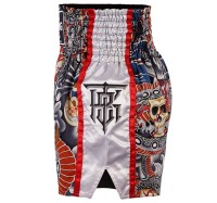 TOP KING Spodenki Muay Thai TKTBS-206-WH