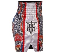 TOP KING Spodenki Muay Thai TKTBS-206-WH