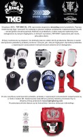 TOP KING Spodenki Muay Thai TKTBS-206-WH