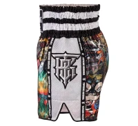 TOP KING Spodenki Muay Thai TKTBS-227-WH CULTURE CHINA