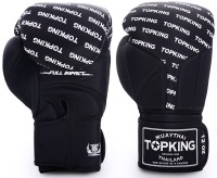 TOP KING Rękawice Bokserskie Full Impact TKBGFI Czarne