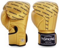 TOP KING Rękawice Bokserskie Full Impact TKBGFI Złote