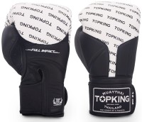 TOP KING Rękawice Bokserskie Full Impact TKBGFI Czarno-Białe