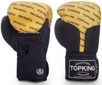 TOP KING Rękawice Bokserskie Full Impact TKBGFI Czarno-Złote