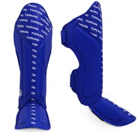 TOP KING Ochraniacze Piszczeli i Stopy Full Impact Niebieskie