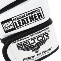 BELTOR Rękawice MMA / Kyokushin Combat Białe