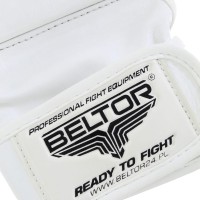 BELTOR Rękawice MMA / Kyokushin Kaminari Białe