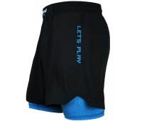 GROUND GAME Spodenki MMA Podwójne 2w1 Athletic Classic