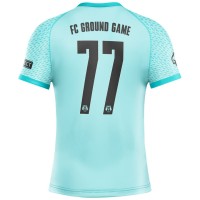 GROUND GAME Rashguard MMA FC Armbar Miętowy Krótki Rękaw