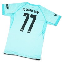 GROUND GAME Rashguard MMA FC Armbar Miętowy Krótki Rękaw