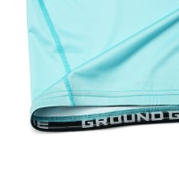 GROUND GAME Rashguard MMA FC Armbar Miętowy Krótki Rękaw