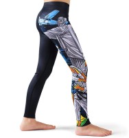 GROUND GAME Legginsy MMA Dziecięce Brasil