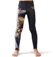 GROUND GAME Legginsy MMA Dziecięce Brasil