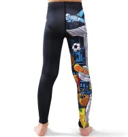 GROUND GAME Legginsy MMA Dziecięce Brasil