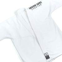 GROUND GAME Kimono / Gi do BJJ Dziecięce Spartan Białe (350g)