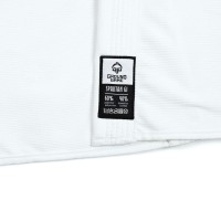 GROUND GAME Kimono / Gi do BJJ Dziecięce Spartan Białe (350g)