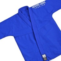 GROUND GAME Kimono / Gi do BJJ Dziecięce Spartan Niebieskie (350g)