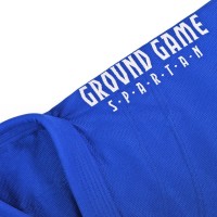 GROUND GAME Kimono / Gi do BJJ Dziecięce Spartan Niebieskie (350g)